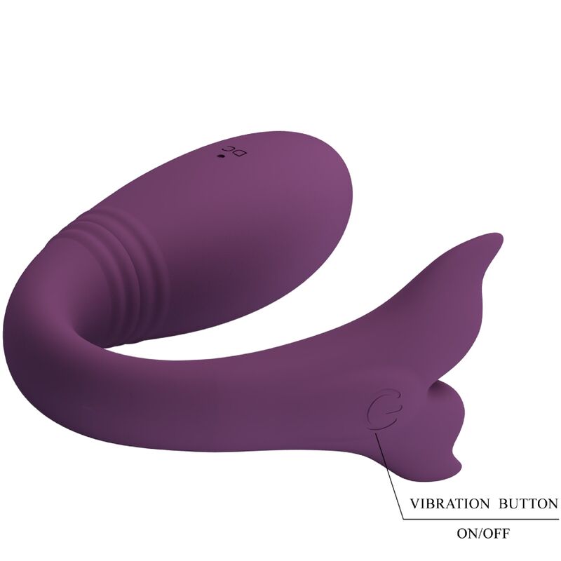 PRETTY LOVE - JAYLEEN APP PURPLE REMOTE CONTROL VIBRATOR