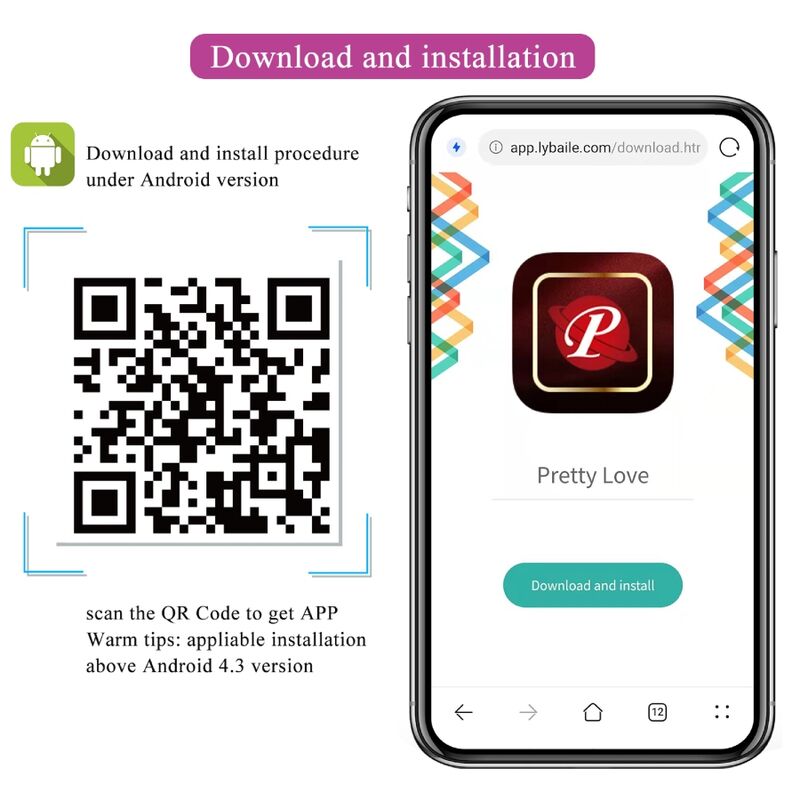 PRETTY LOVE - PLUG ANAL CONTROLADO POR APP PURPLE JEFFERSON