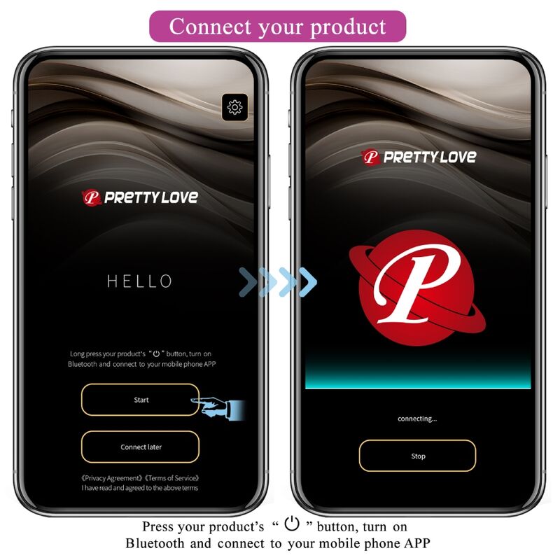 PRETTY LOVE - PLUG ANAL CONTROLADO POR APP PURPLE JEFFERSON