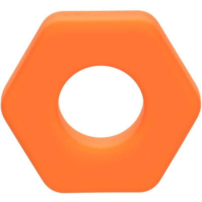 CALEXOTICS - ANILLO ALPHA PROLONGADOR SEXAGONAL NARANJA