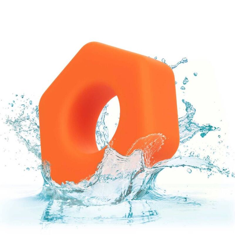 CALEXOTICS - ANILLO ALPHA PROLONGADOR SEXAGONAL NARANJA