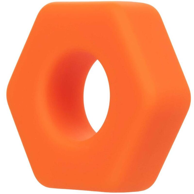 CALEXOTICS - ANILLO ALPHA PROLONGADOR SEXAGONAL NARANJA