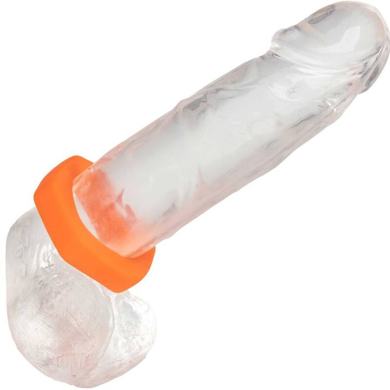 CALEXOTICS - ANILLO ALPHA PROLONGADOR SEXAGONAL NARANJA