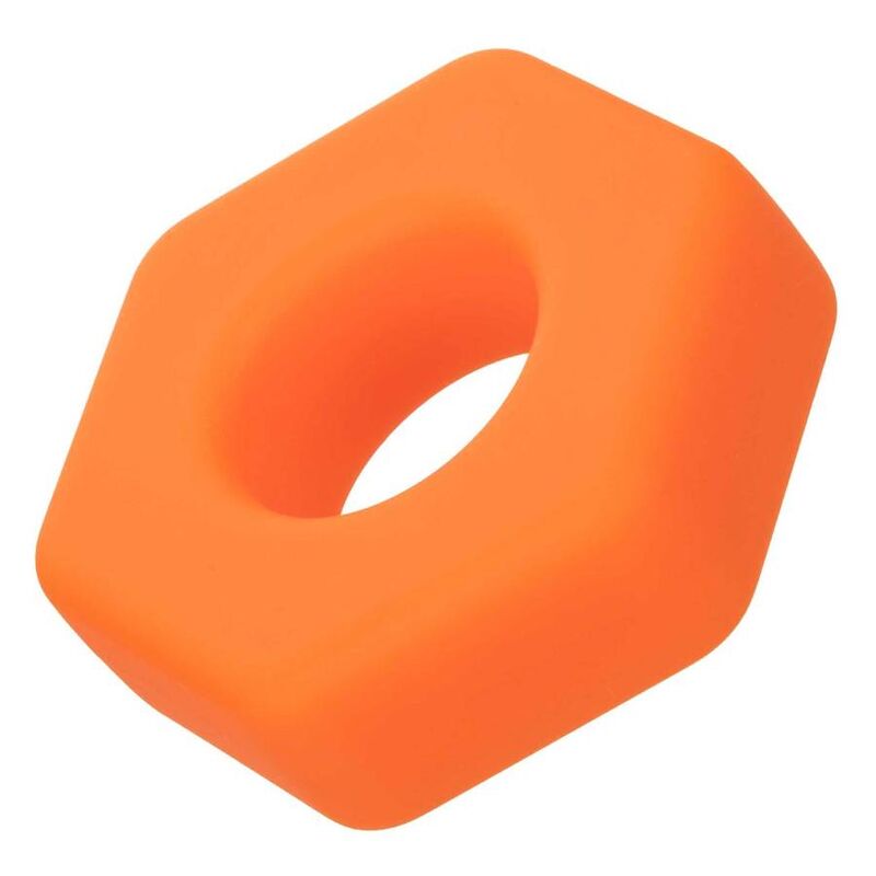 CALEXOTICS - ANILLO ALPHA PROLONGADOR SEXAGONAL NARANJA
