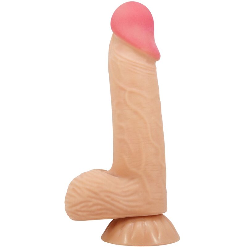 PRETTY LOVE - DILDO REALISTA SERIE PIEL DESLIZANTE CON VENTOSA DESLIZANTE 20,6 CM