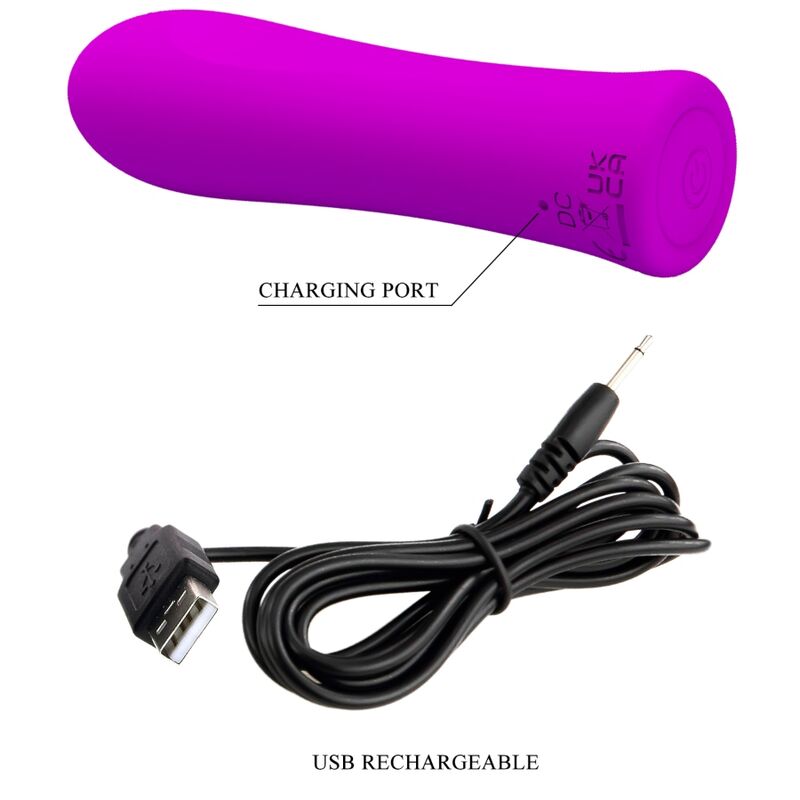 PRETTY LOVE - ALFREDA VIBRADOR SUPERPODEROSO VIOLETA