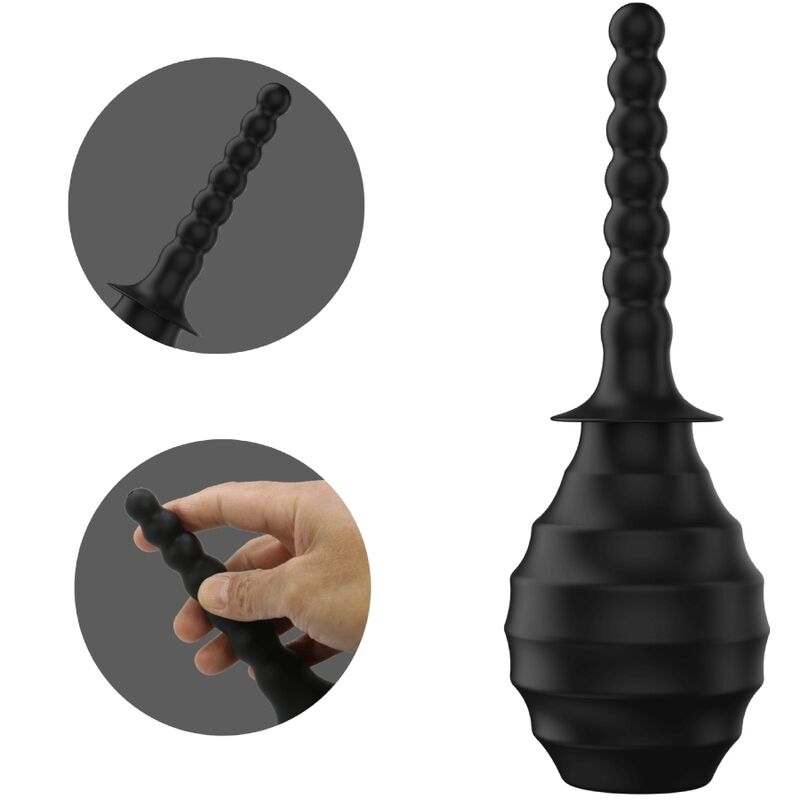 MR PLAY - POTENTE VIBRADOR ANAL CON CONTROL REMOTO NEGRO