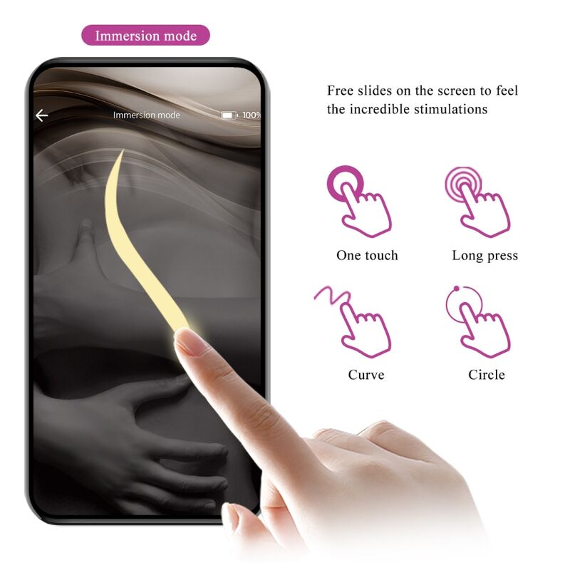 PRETTY LOVE - FISHERMAN APP-CONTROLLED VIBRATING EGG LILA