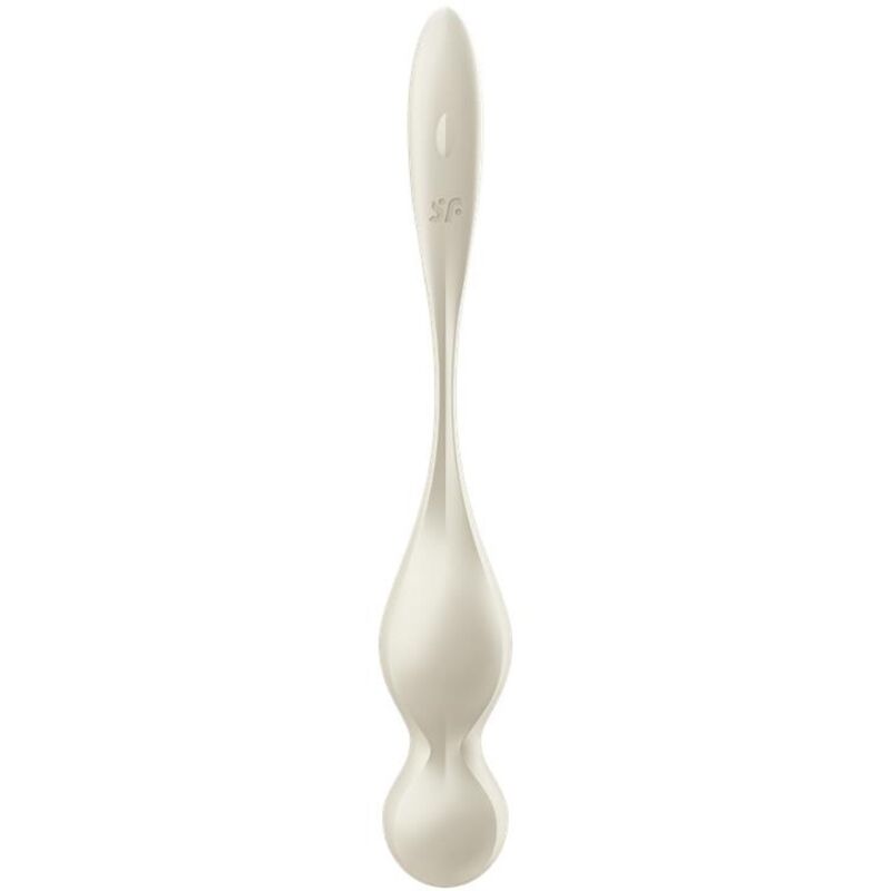 SATISFYER - LOVE BIRDS WHITE VIBRATING KEGEL BALLS
