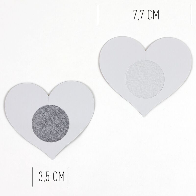 SECRET PLAY - ¡PECHOS IMPRESIONANTES! CUBREPEZONES CON CORAZONES