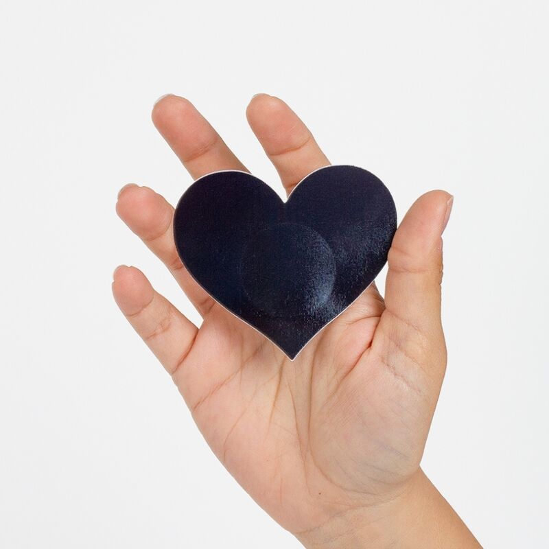 SECRET PLAY - ¡PECHOS IMPRESIONANTES! CUBREPEZONES CON CORAZONES
