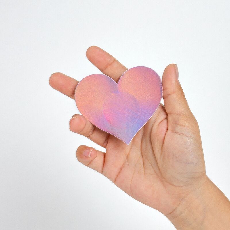 SECRET PLAY - ¡PECHOS IMPRESIONANTES! CUBREPEZONES CON CORAZONES