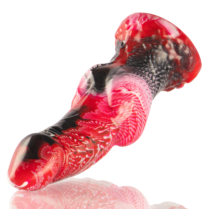 ÉPICO - DILDO HELIOS CON TESTICULOS CALOR Y ÉXTASIS