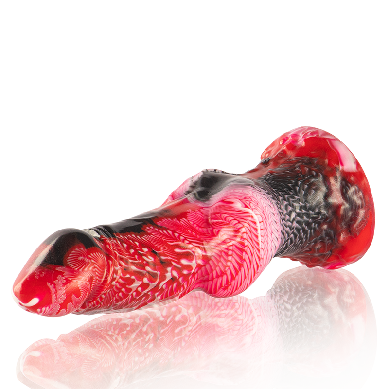 ÉPICO - DILDO HELIOS CON TESTICULOS CALOR Y ÉXTASIS