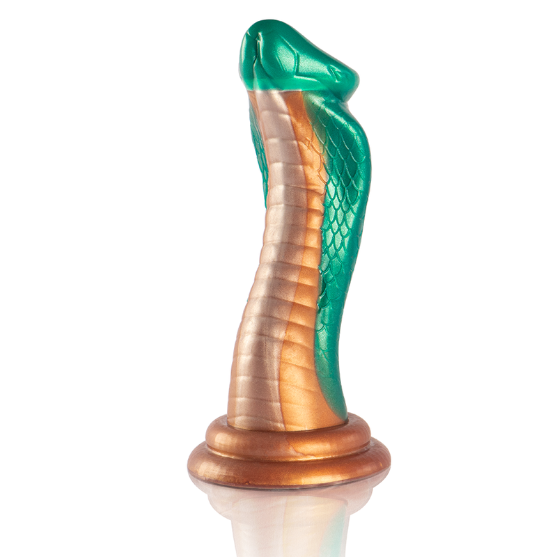 ÉPICO - DILDO DE PITÓN SERPIENTE VERDE