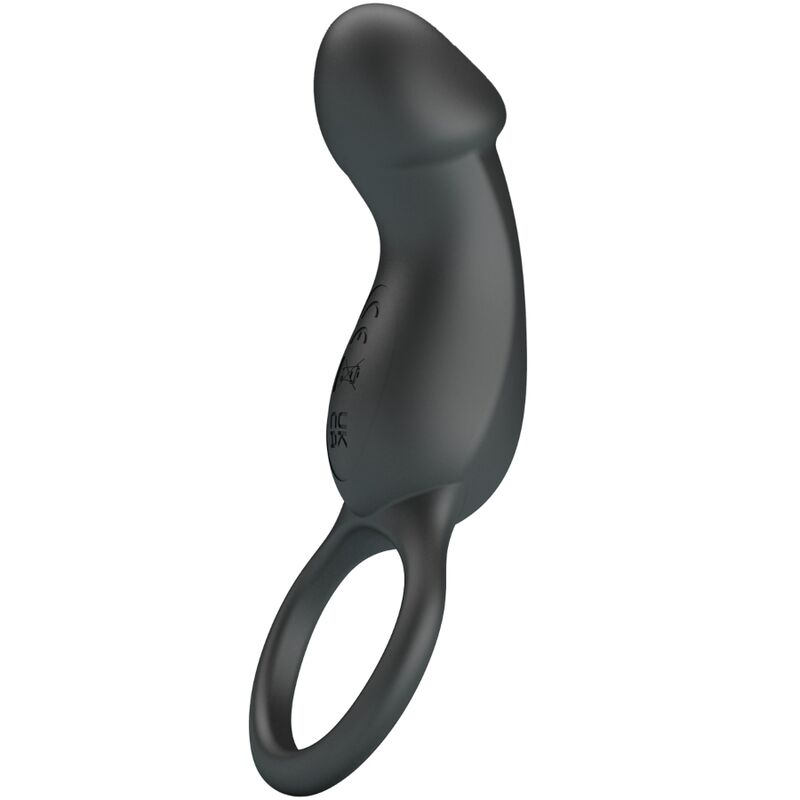 PRETTY LOVE - ANILLO ANAL Y VIBRADOR WARREN BLACK