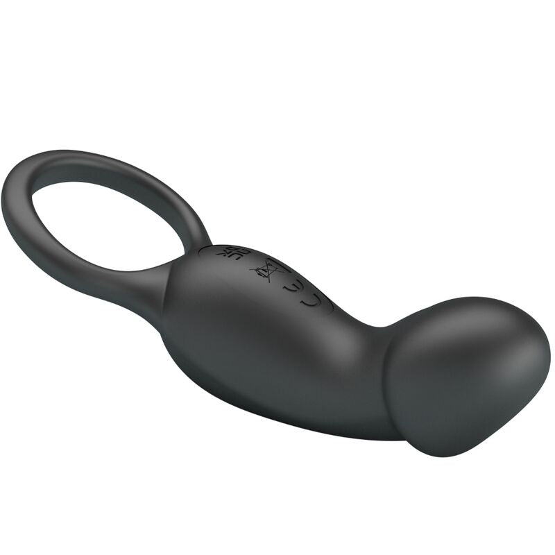 PRETTY LOVE - ANILLO ANAL Y VIBRADOR WARREN BLACK