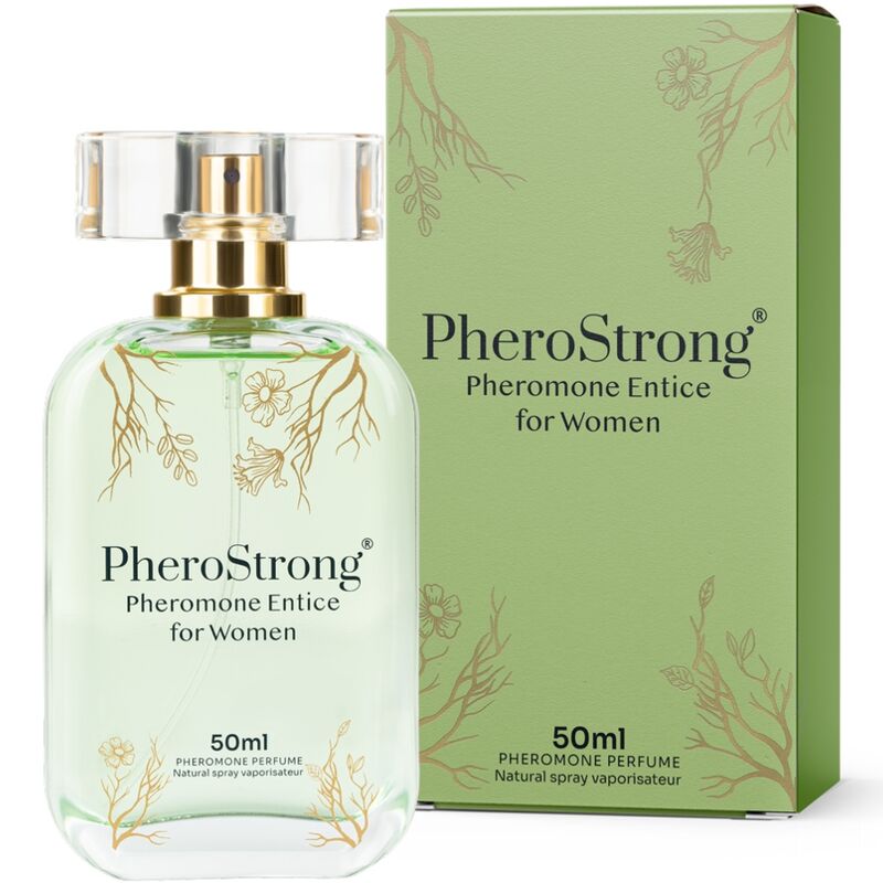 PHEROSTRONG - PERFUME DE FEROMONAS SENTICE PARA MUJER 50 ML