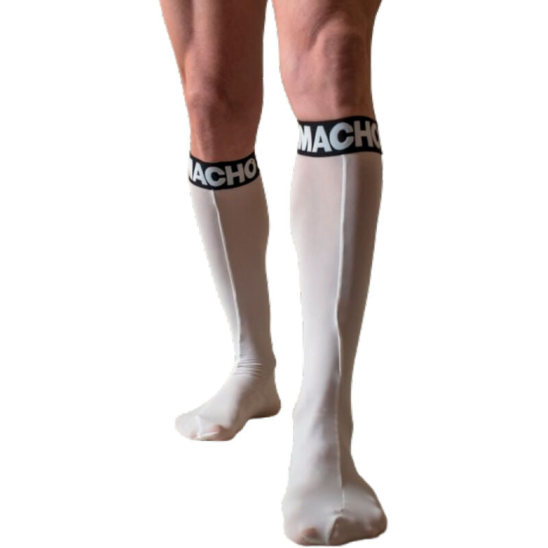 MEN - THIN SOCKS ONE SIZE WHITE