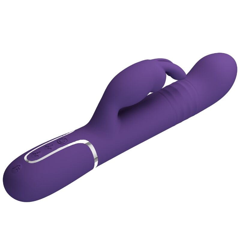 PRETTY LOVE - PURPLE 4-IN-1 RABBIT VIBRATOR
