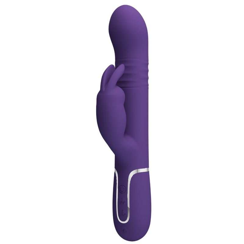 PRETTY LOVE - PURPLE 4-IN-1 RABBIT VIBRATOR