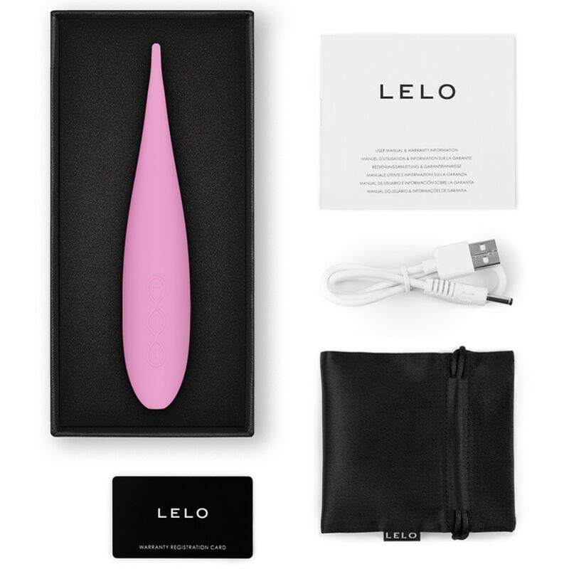 LELO - ESTIMULADOR DE CLÍTORIS DOT TRAVEL PINK