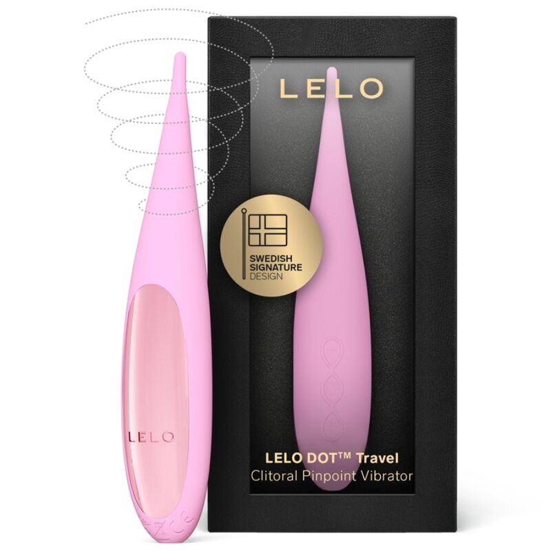 LELO - ESTIMULADOR DE CLÍTORIS DOT TRAVEL PINK