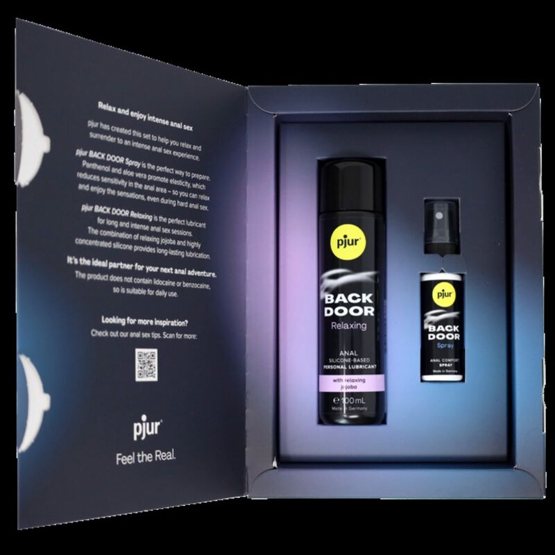 PJUR - LUBRICANTE ANAL Y SPRAY PARA PUERTA TRASERA