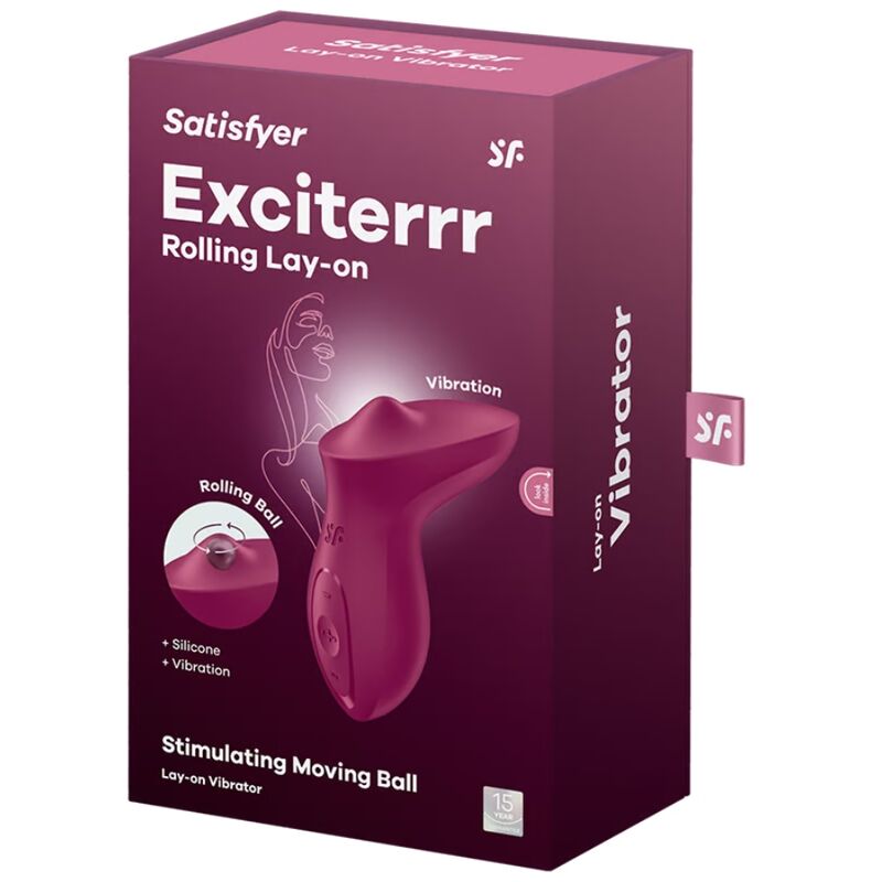 SATISFYER - EXCITERRR VIBRADOR DE CLITORIS DE APLICACIÓN FUCSIA
