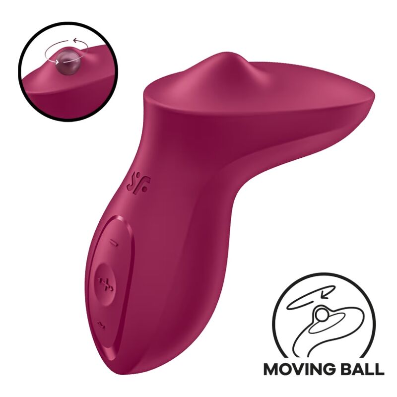 SATISFYER - EXCITERRR VIBRADOR DE CLITORIS DE APLICACIÓN FUCSIA