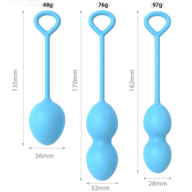 ARMONÍA - ANABIOSIS VAGINAL 3 NIVELES MANCUERNA AZUL