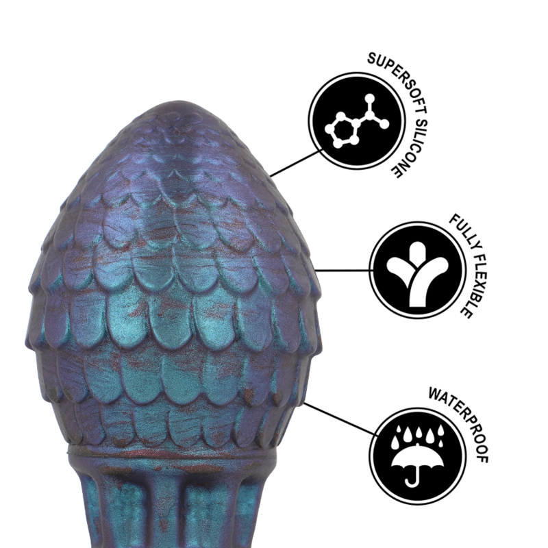 EPIC - VRAKOS DRAGON OGG ANAL PLUG SIZE P