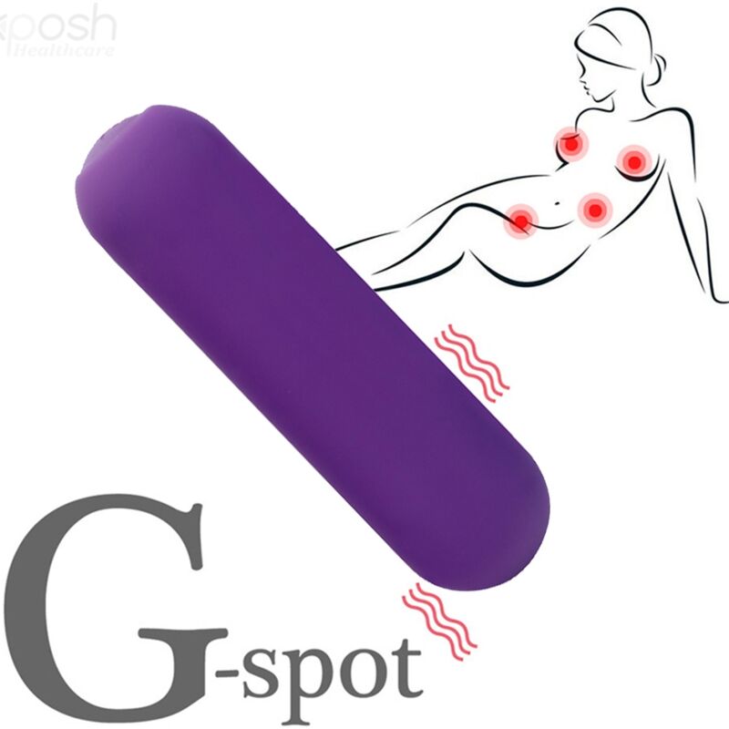 ARMONY - SPLASH JOIE BULLET VIBRATOR SILICONE REMOTE CONTROL 10 VIBRATIONS 75 X 19 CM PURPLE