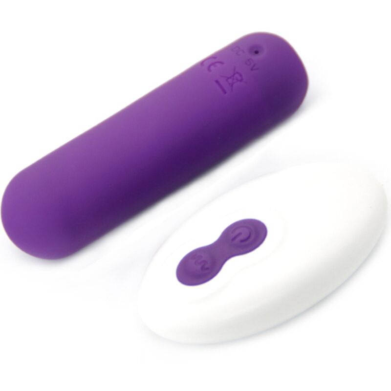 ARMONY - SPLASH JOIE BULLET VIBRATOR SILICONE REMOTE CONTROL 10 VIBRATIONS 75 X 19 CM PURPLE