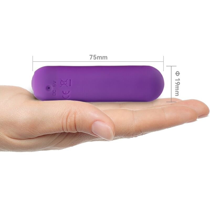 ARMONY - SPLASH JOIE BULLET VIBRATOR SILICONE REMOTE CONTROL 10 VIBRATIONS 75 X 19 CM PURPLE