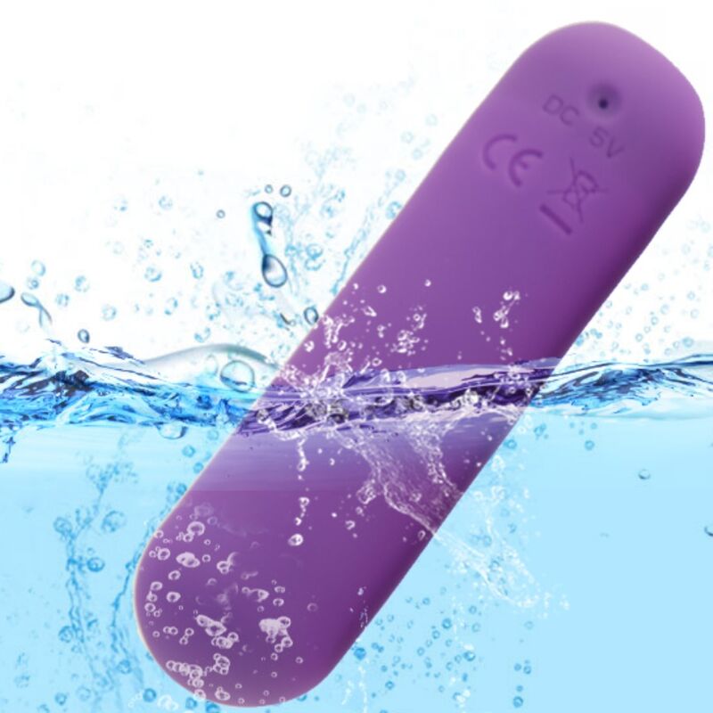 ARMONY - SPLASH JOIE BULLET VIBRATOR SILICONE REMOTE CONTROL 10 VIBRATIONS 75 X 19 CM PURPLE