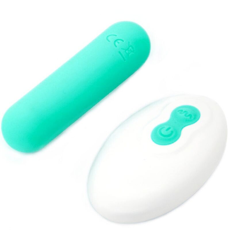 ARMONY - SPLASH JOLINE BULLET VIBRATOR SILICONE REMOTE CONTROL 10 VIBRATIONS 65 X 15 CM GREEN