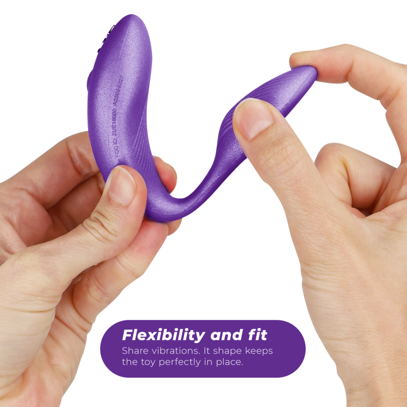 WE-VIBE - COUPLES' CHORUS VIBRATOR WITH LILAC SQUEEZE CONTROL