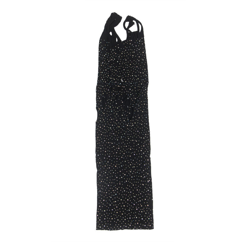SUBBLIME - 952198 BLACK SHINE DIAMOND NET DRESS ONE SIZE