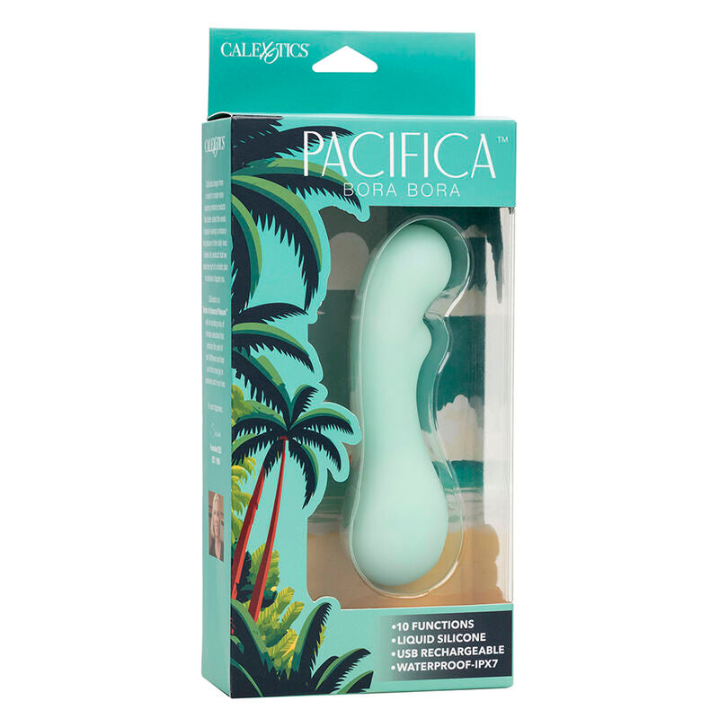 CALEXOTICS - ESTIMULADOR DEL PUNTO G PACIFICA BORA BORA 10 VIBRACIONES AQUA