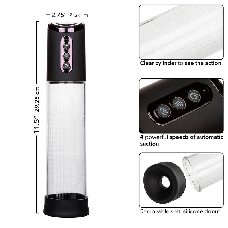 CALEXOTICS - BOMBA DE ENERGÍA ESTIMULANTE BLACK PEAK DE 4 VELOCIDADES