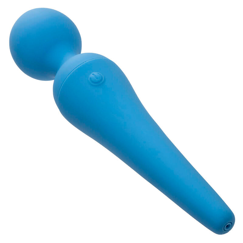 CALEXOTICS - COUTURE WAND VIBRATOR KIT 10 VIBRATIONS BLUE