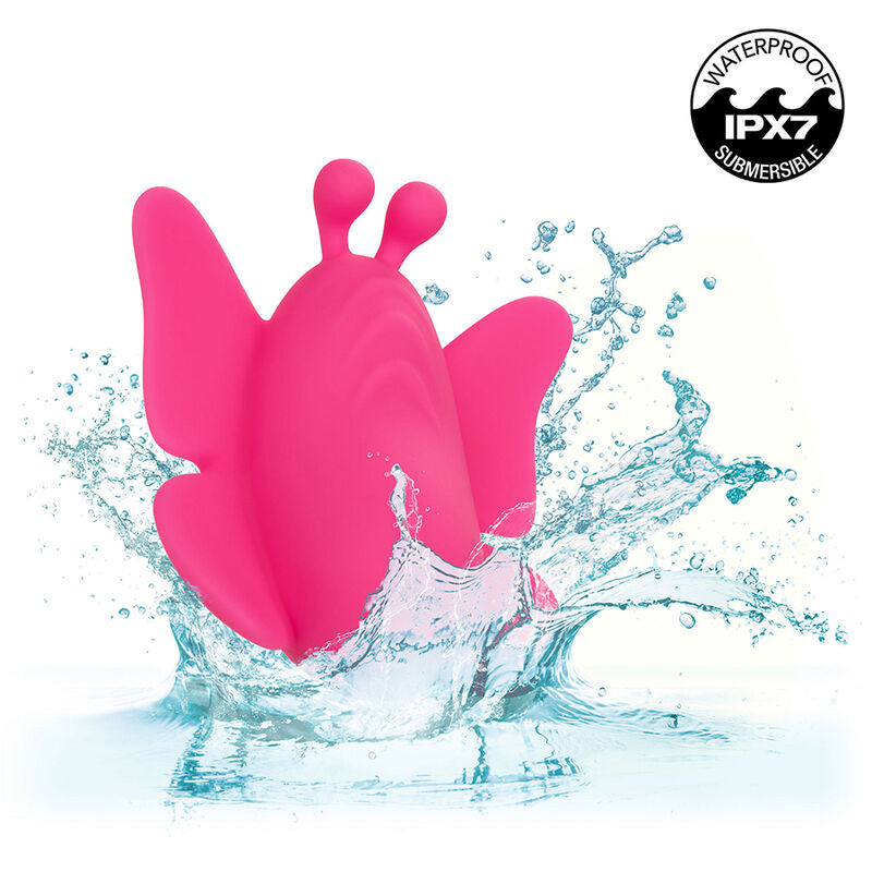 CALEXOTICS - NEON VIBES FLUTTER VIBE VIBRATION STIMULATOR 10 PINK VIBRATIONS