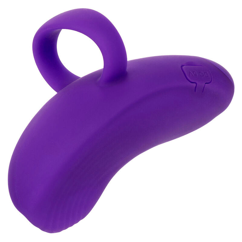 CALEXOTICS - MASAJEADOR DE MANO ENVY CON BOLA RODANTE, 7 VIBRACIONES, MORADO