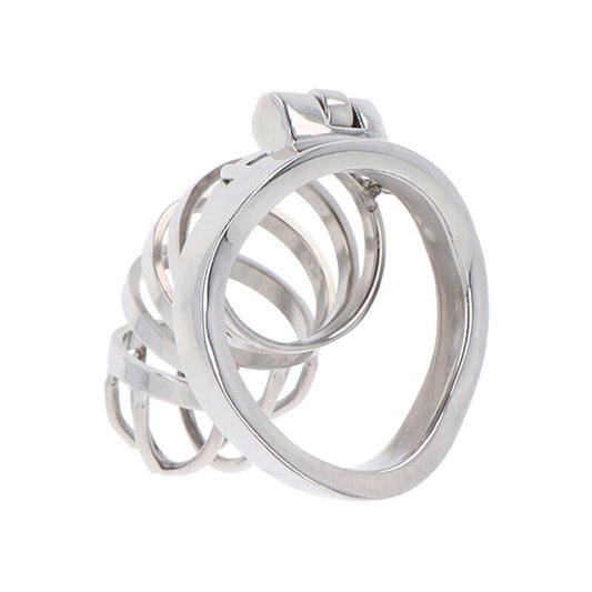 DESEO OCULTO - JAULA DE CASTIDAD METÁLICA EXTREMA PARA EL PENE