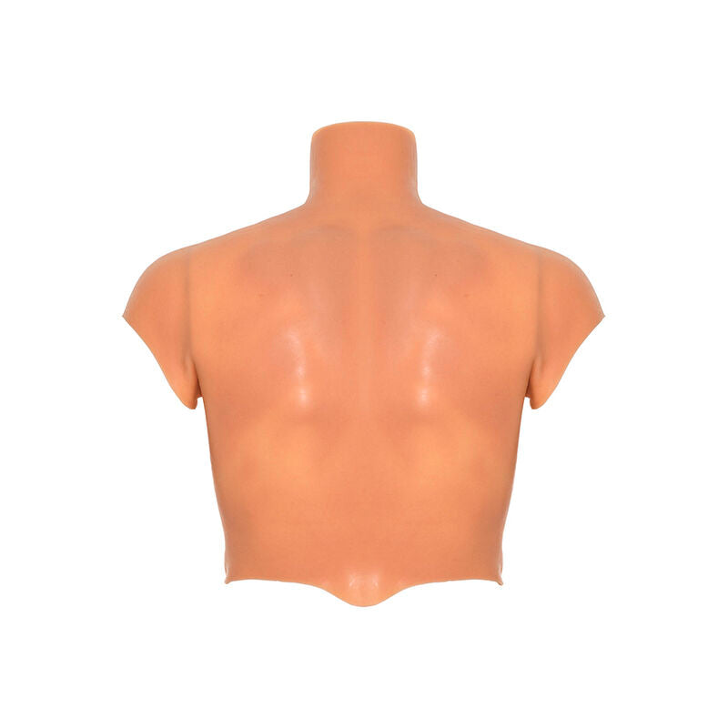 DESEO OCULTO - CAMISA DE HOMBRE ALTER EGO DE SILICONA CON TORSO DE ABS CARNE