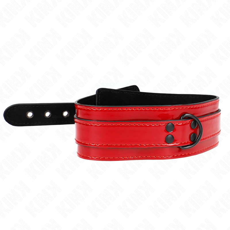 KINK - ADJUSTABLE RED WINE NECKLACE 37.5-49.5 CM X 5 CM