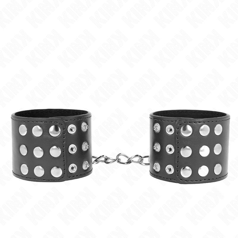 KINK - CIERRE DE PRESIÓN AJUSTABLE NEGRO PARA MUÑECA 19-24 CM X 5,5 CM