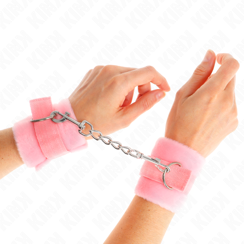 KINK - PINK BEGINNER SKIN HANDCUFFS 30 X 7 CM