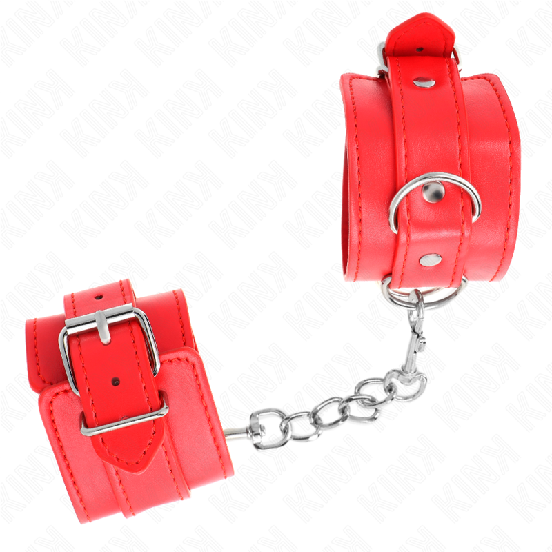 KINK - ADJUSTABLE RED SIMPLE WRIST 20-23 CM X 5.5 CM
